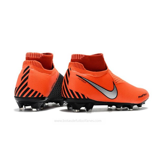 Nike Phantom VSN Elite DF FG Naranja Negro Plata